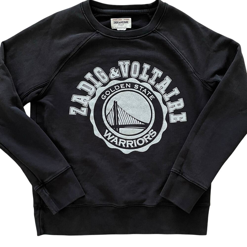 Zadig & Voltaire Golden State. Warriors NBA Sweatshirt size L